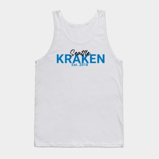 Seattle kraken team Tank Top